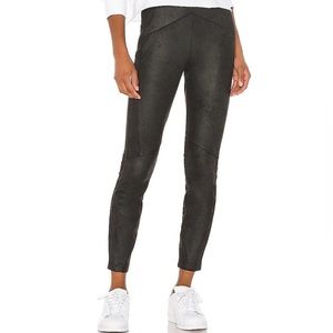 Free People Midnight Vegan Suede Pull On Leggings XS